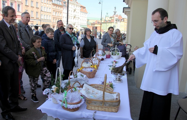 Święcenie pokarmów w Wielką Sobotę