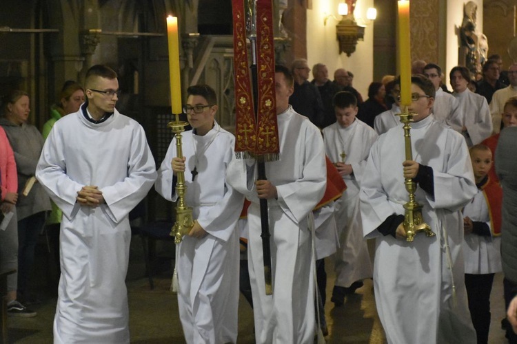 Wigilia Paschalna z bp. Ignacym w świdnickiej katedrze