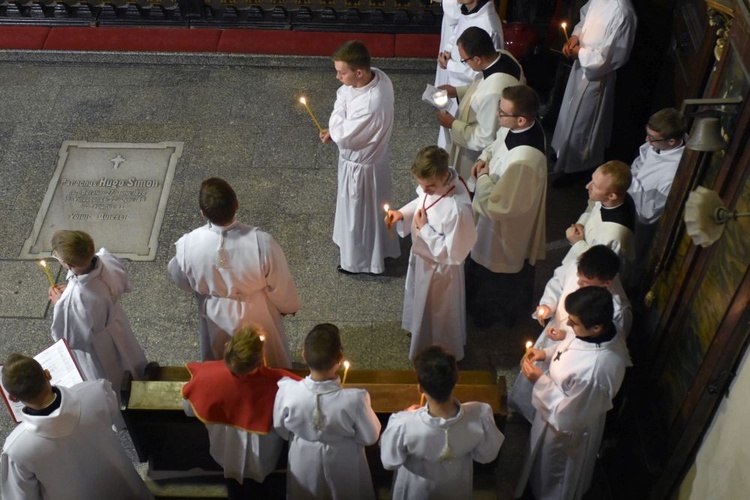 Wigilia Paschalna z bp. Ignacym w świdnickiej katedrze