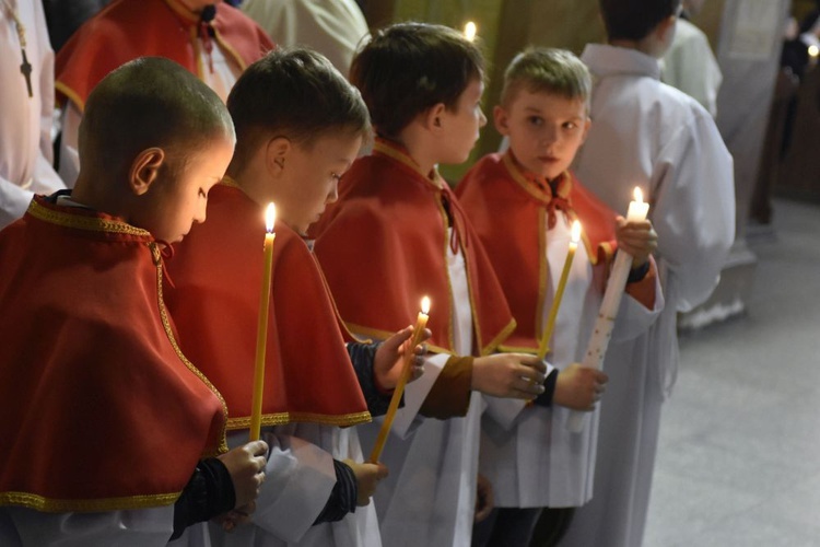 Wigilia Paschalna z bp. Ignacym w świdnickiej katedrze