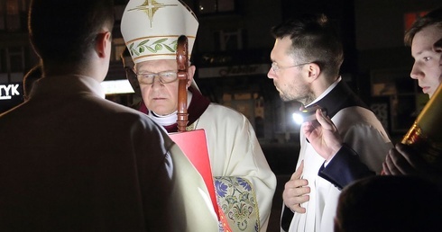 Wigilia Paschalna w katedrze