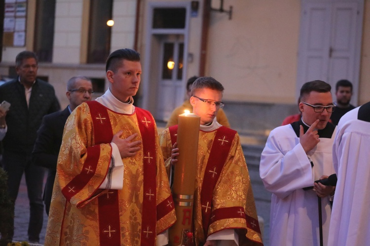 Wigilia Paschalna i Rezurekcja w bielskiej katedrze - 2019