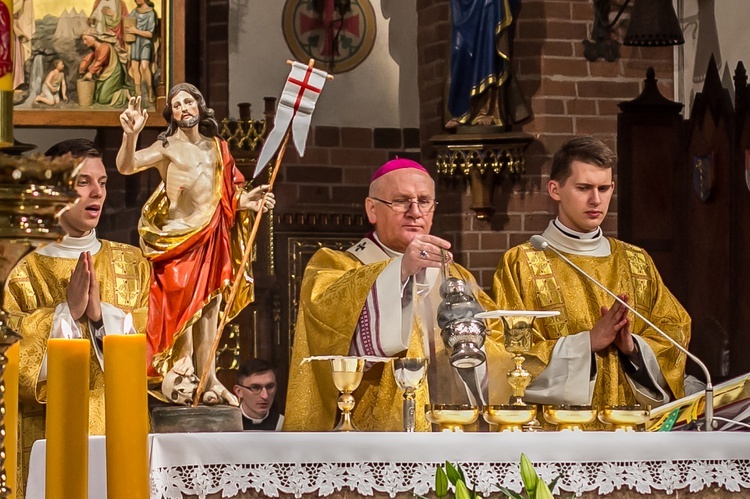 Niedziela Zmartwychwstania Pańskiego w olsztyńskiej katedrze