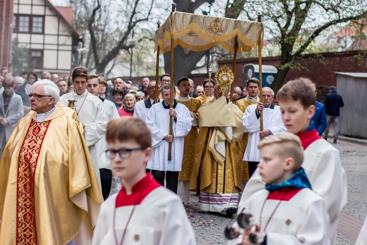 Niedziela Zmartwychwstania Pańskiego w olsztyńskiej katedrze