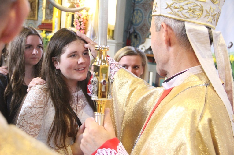 Bierzmowanie w Tymowej