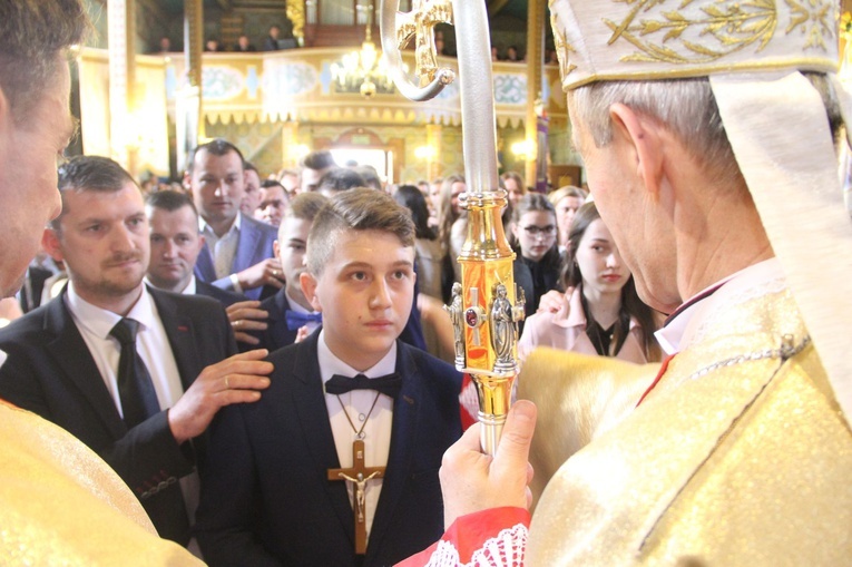 Bierzmowanie w Tymowej