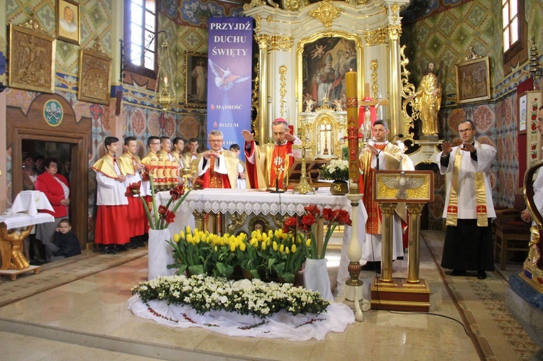 Bierzmowanie w Tymowej