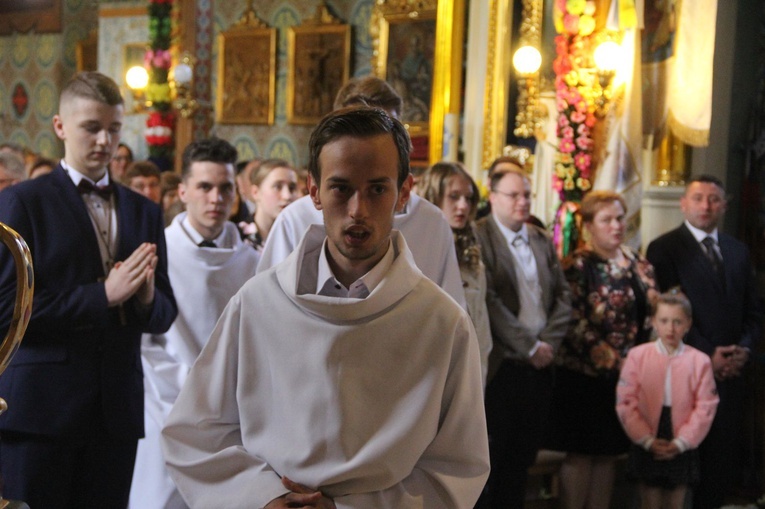 Bierzmowanie w Tymowej