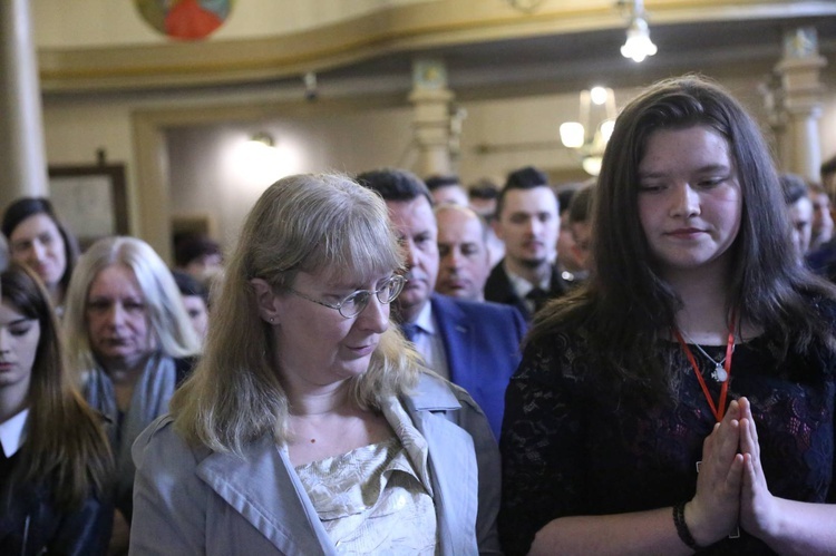 Bierzmowanie w Rożnowie