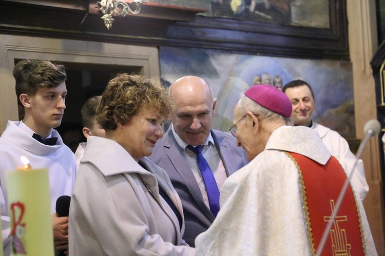 Bierzmowanie w Rożnowie