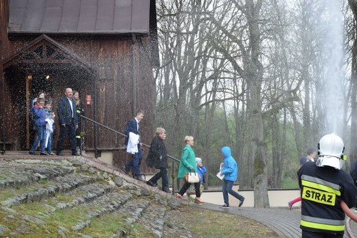 Lany poniedziałek w Lutkówce