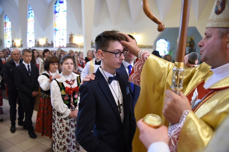 Bierzmowanie w Tylmanowej