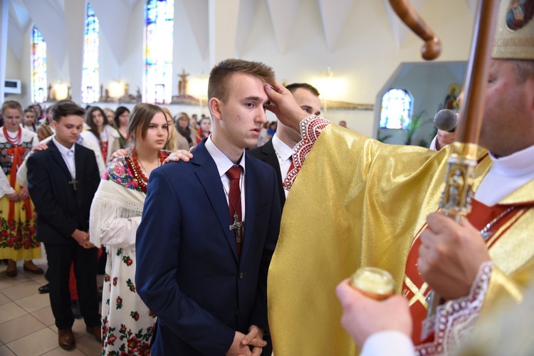 Bierzmowanie w Tylmanowej