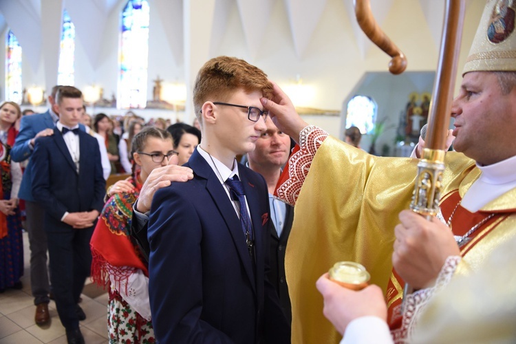 Bierzmowanie w Tylmanowej