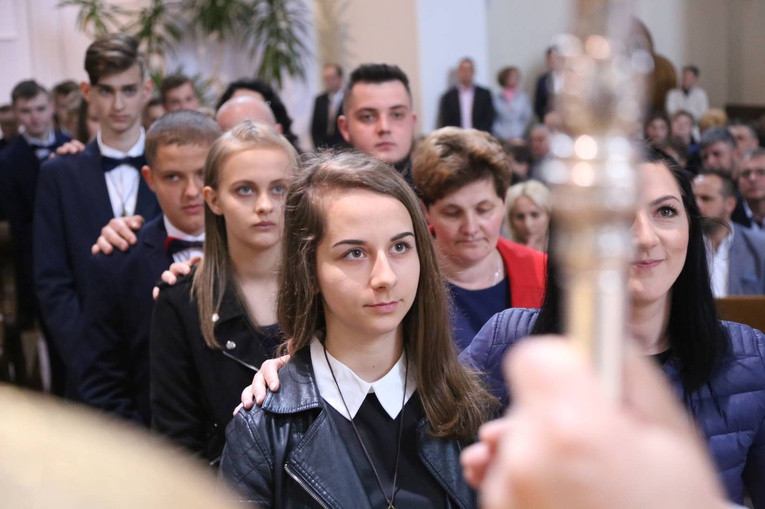 Bierzmowanie w Słopnicach Dolnych