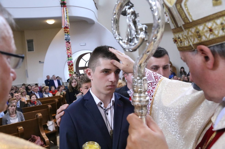 Bierzmowanie w Słopnicach Dolnych