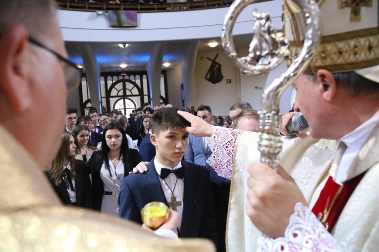 Bierzmowanie w Słopnicach Dolnych