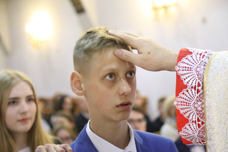 Bierzmowanie w Limanowej Sowlinach