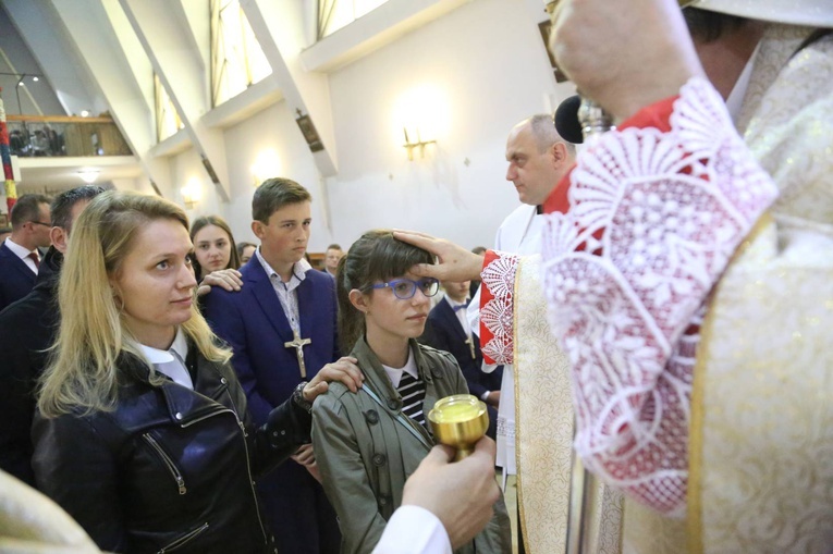 Bierzmowanie w Limanowej Sowlinach