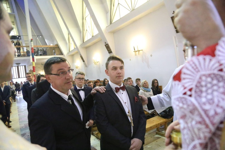 Bierzmowanie w Limanowej Sowlinach