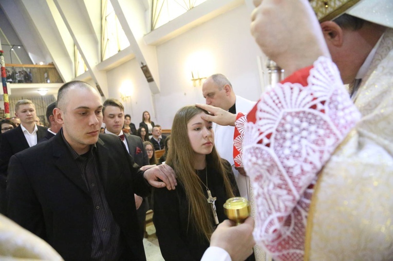 Bierzmowanie w Limanowej Sowlinach