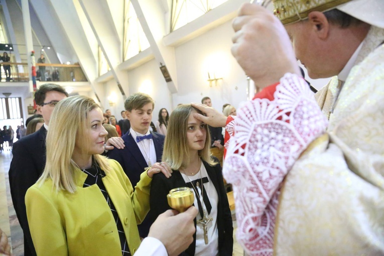 Bierzmowanie w Limanowej Sowlinach