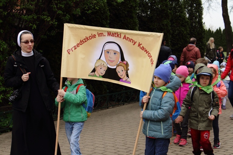 Pielgrzymka przedszkolaków do Łagiewnik 2019