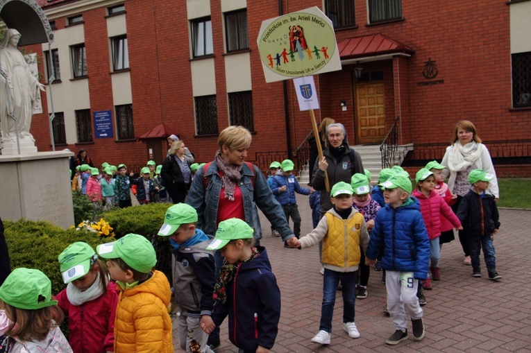 Pielgrzymka przedszkolaków do Łagiewnik 2019