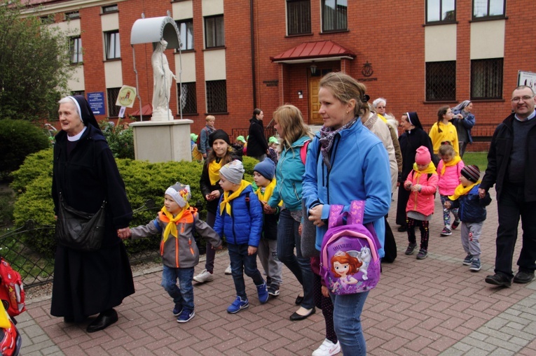 Pielgrzymka przedszkolaków do Łagiewnik 2019