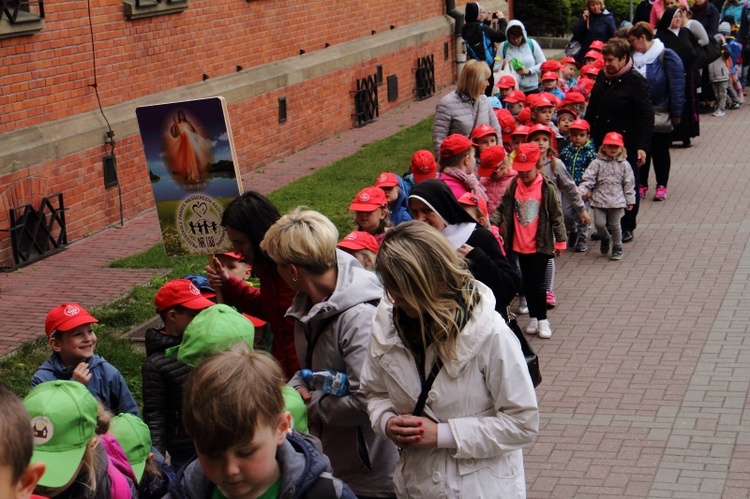 Pielgrzymka przedszkolaków do Łagiewnik 2019