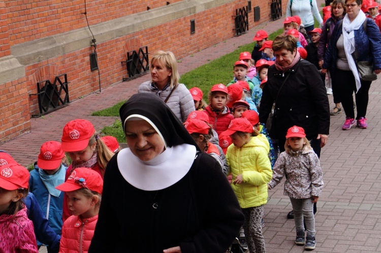 Pielgrzymka przedszkolaków do Łagiewnik 2019