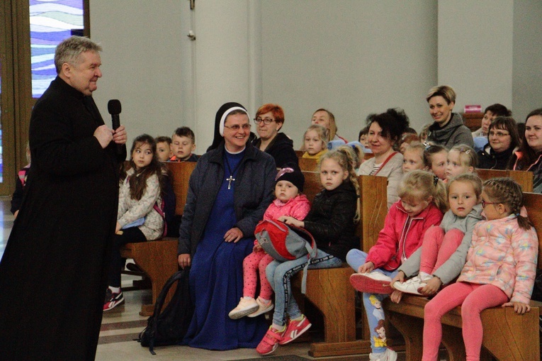 Pielgrzymka przedszkolaków do Łagiewnik 2019