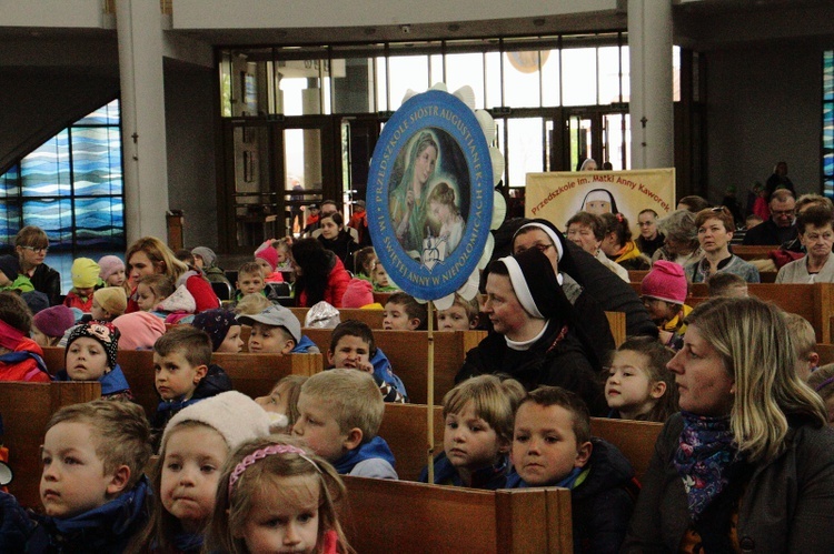 Pielgrzymka przedszkolaków do Łagiewnik 2019