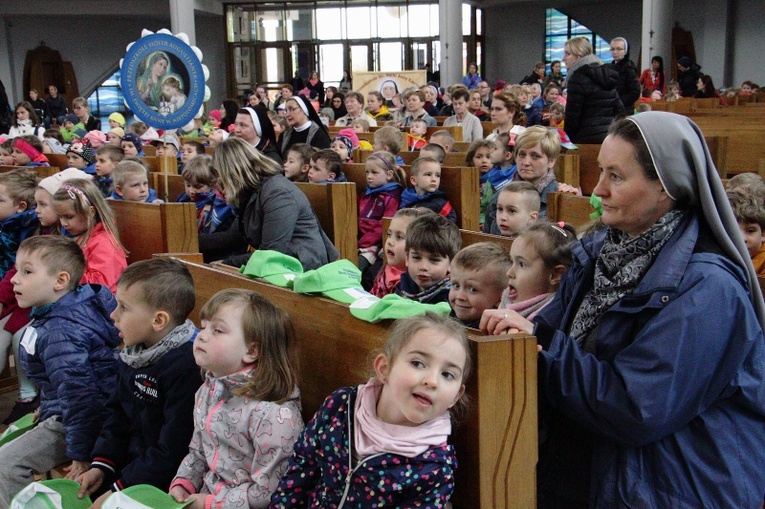 Pielgrzymka przedszkolaków do Łagiewnik 2019