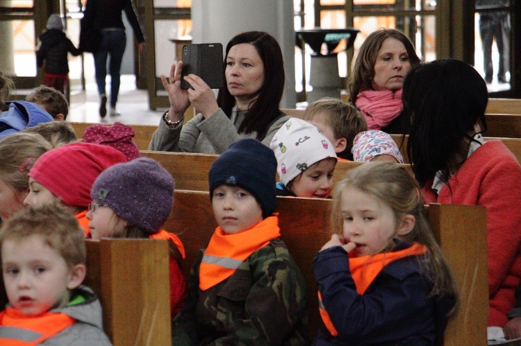 Pielgrzymka przedszkolaków do Łagiewnik 2019