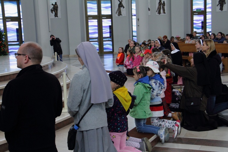 Pielgrzymka przedszkolaków do Łagiewnik 2019