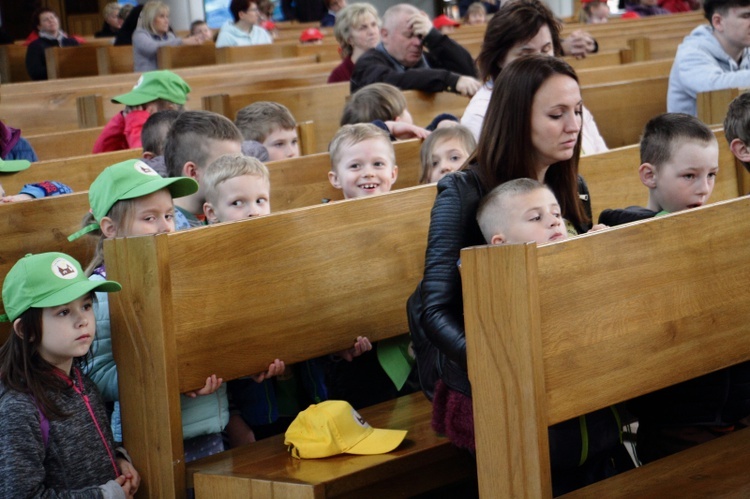 Pielgrzymka przedszkolaków do Łagiewnik 2019