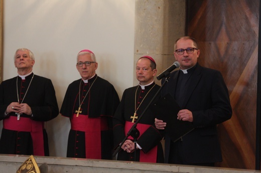 Życzenia wielkanocne w katowickiej kurii