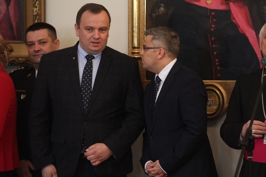 Życzenia wielkanocne w katowickiej kurii