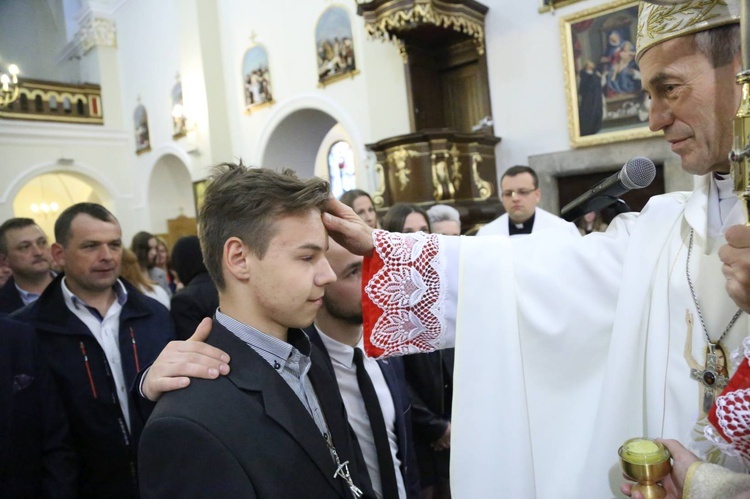 Bierzmowanie w Żegocinie