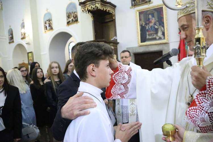 Bierzmowanie w Żegocinie