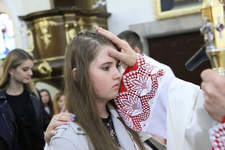 Bierzmowanie w Żegocinie