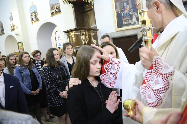 Bierzmowanie w Żegocinie