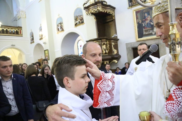 Bierzmowanie w Żegocinie