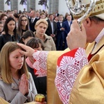 Bierzmowanie w Męcinie