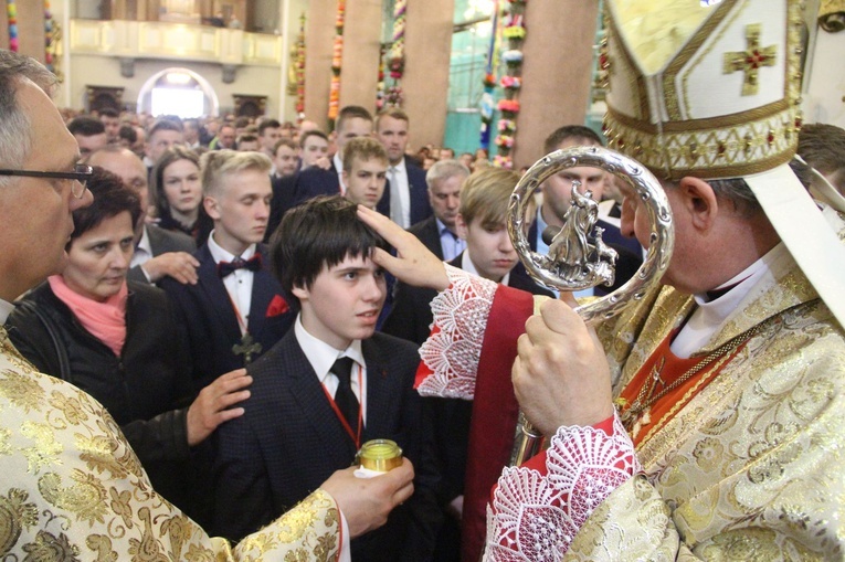 Bierzmowanie w Limanowej