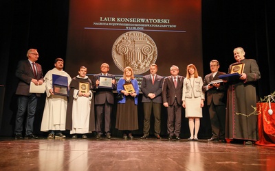 Gala "Laurów Konserwatorskich" w Teatrze Starym w Lublinie.