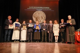 Gala "Laurów Konserwatorskich" w Teatrze Starym w Lublinie.