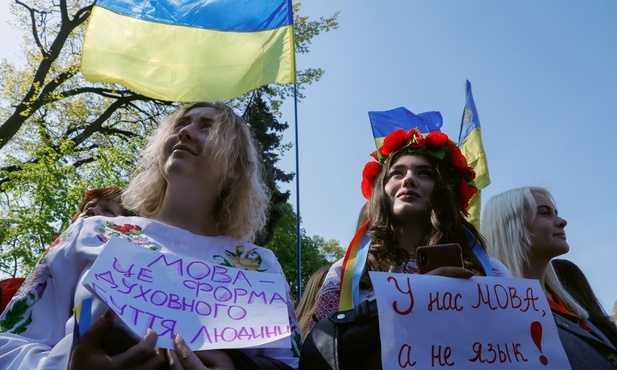 Ukraiński parlament przyjął ustawę o języku ukraińskim w życiu publicznym