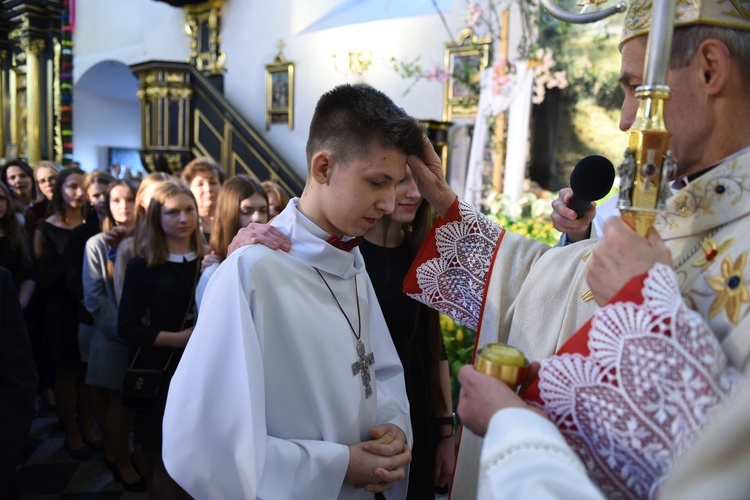 Bierzmowanie w Nowym Wiśniczu